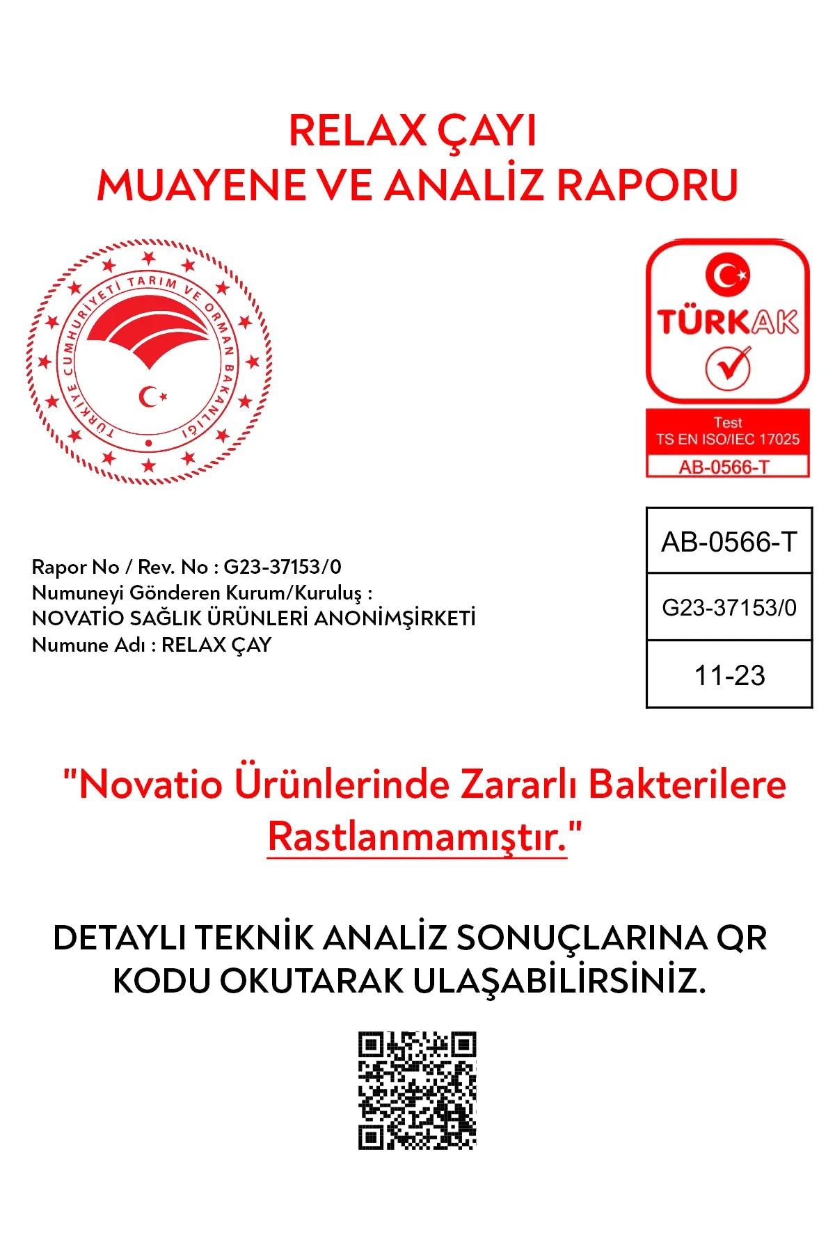 Relax Çay – 75 Gr. Rahatlamanıza Destek Karışık Bitki Çayı