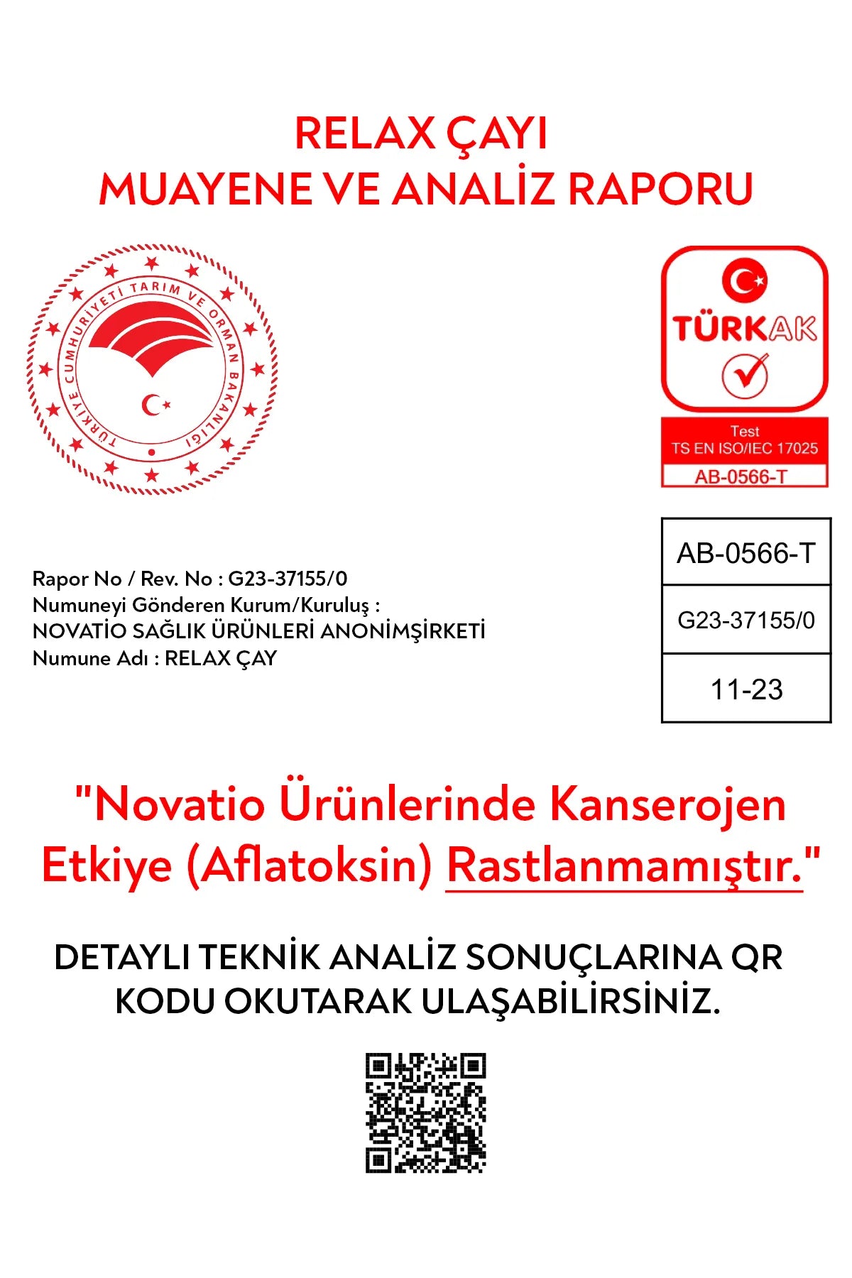 Relax Çay – 75 Gr. Rahatlamanıza Destek Karışık Bitki Çayı